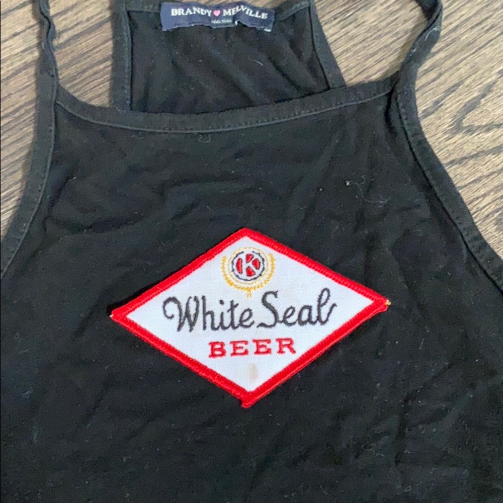 Sew on vintage beer patch